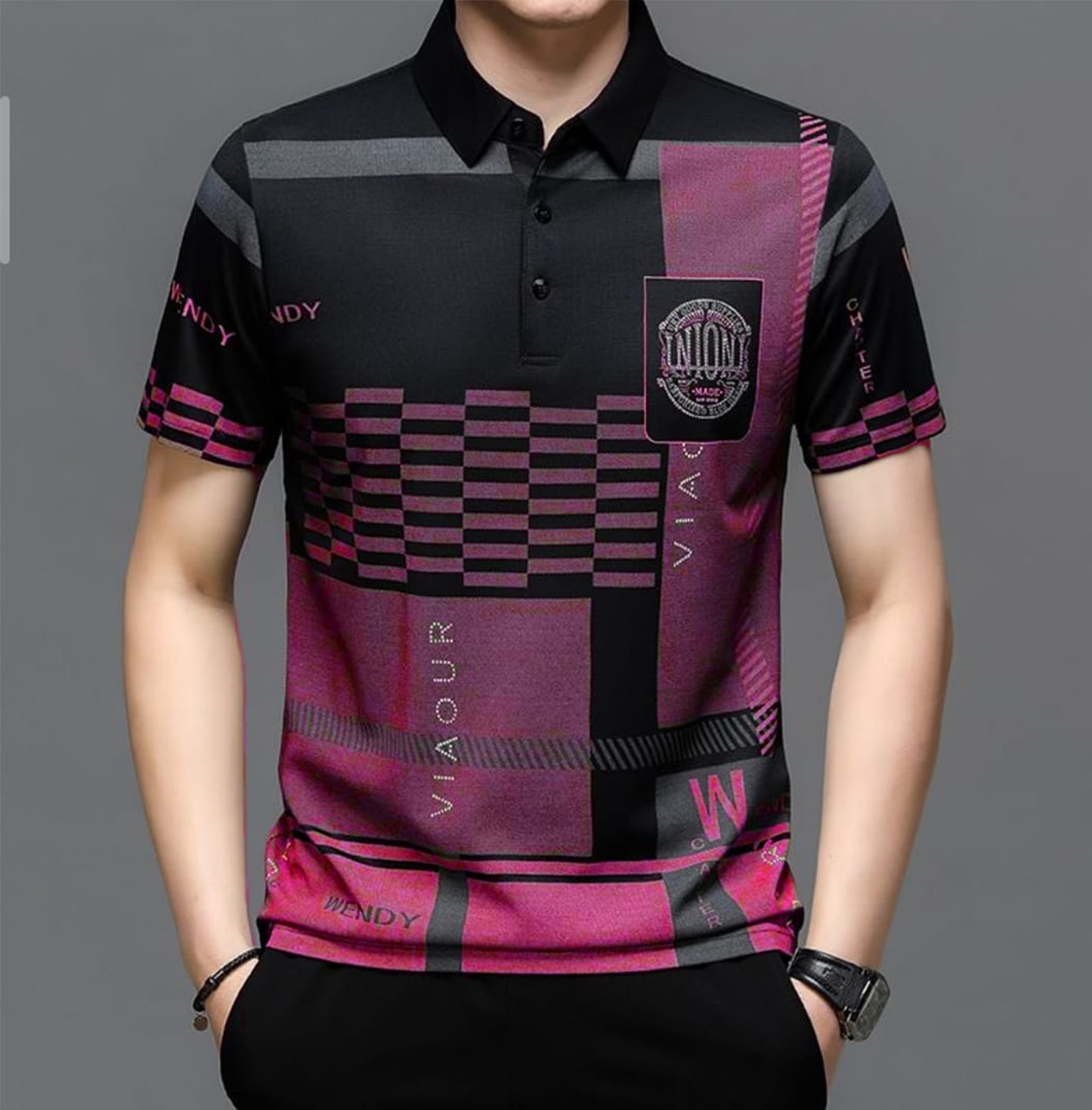 Premium China Polo Shirt For Men (Code-Maroon)